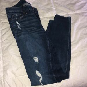Hollister Dark Ripped Jeans